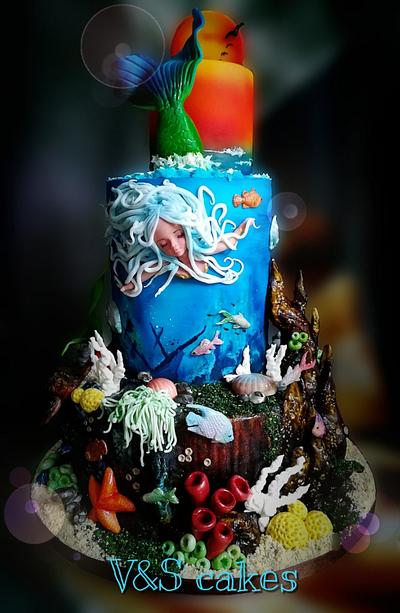Dreaming the ocean - Cake by V&S cakes