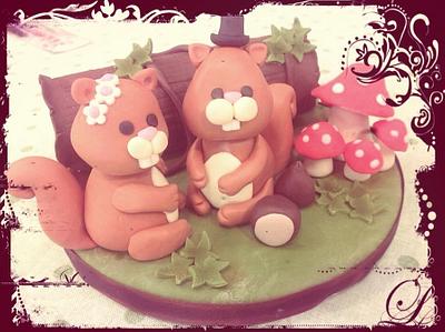 Amici del bosco - Cake by romina