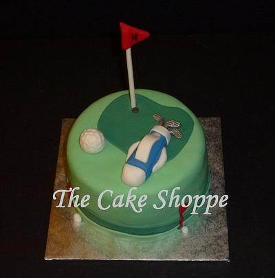 Golf themed cake - Cake by THE CAKE SHOPPE