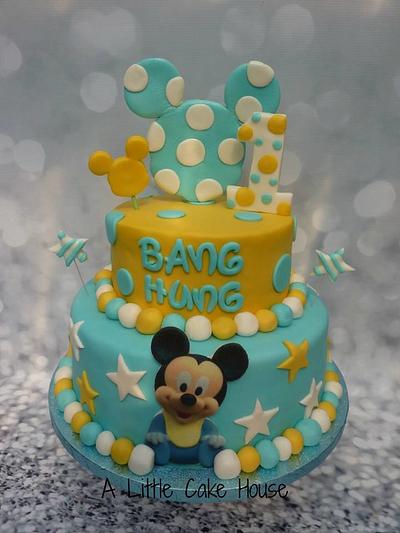 mickey mouse cake - Cake by a little cake house 
