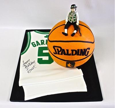 Boston Celtics Aficionado - Cake by Berliosca Cake Boutique