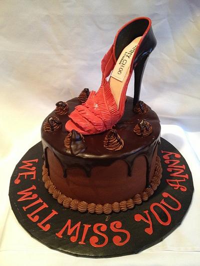 Strut your Jimmy Choo's - Congratulations cake - Cake by Caroline Diaz 