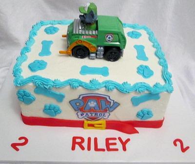 Riley's Paw Patrol Cake - Cake by Christeena Dinehart