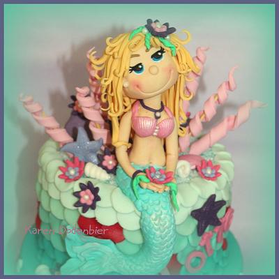 Mermaid cake - Cake by Karen Dodenbier