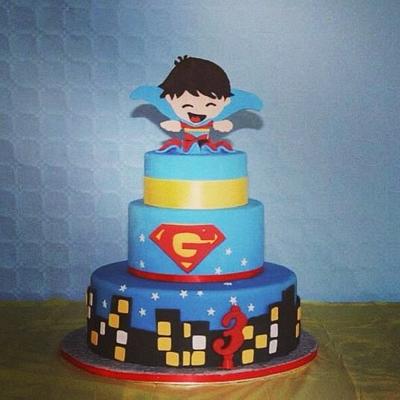 Superman Gabry Cake - Cake by Natalia Picci