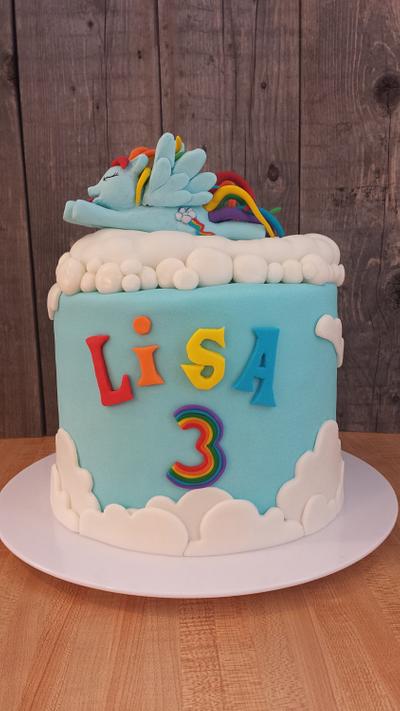 Soaring Through the Clouds - Cake by Tastebuds Cakery
