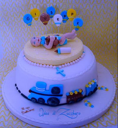 christening cake - Cake by Olma Iacono