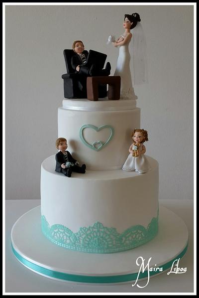 Unusual wedding cake - Cake by Maira Liboa