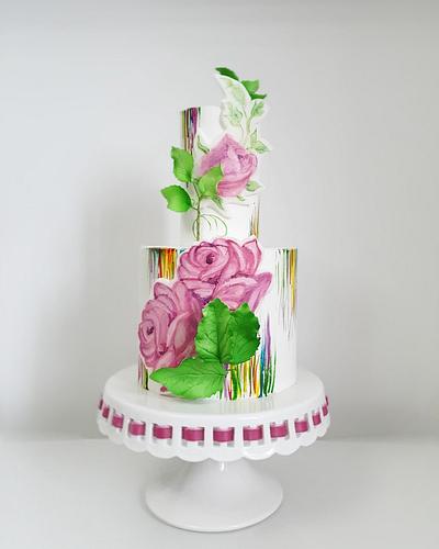 Mixed techniques  - Cake by Anna Stasiak