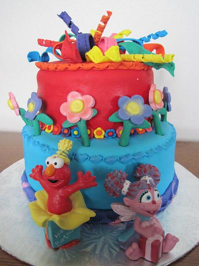 Elmo and Abby Cadabby - Cake by Special Occasions - Cakes, Etc