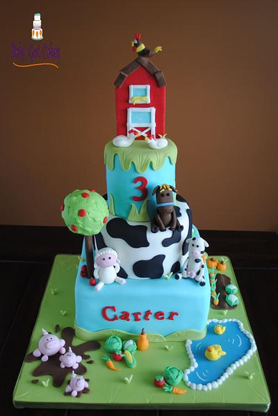 On the Farm! - Cake by Baby Got Cakes
