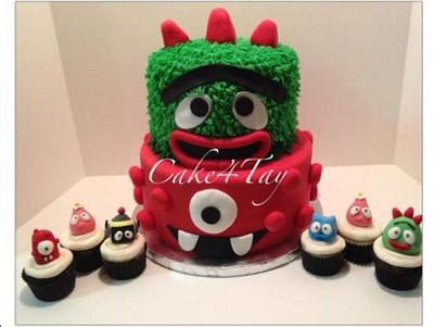Yo Gabba with Cupcakes - Cake by Angel Chang