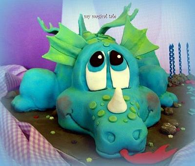 Baby dinosaur - Cake by My magical tale-sweet 