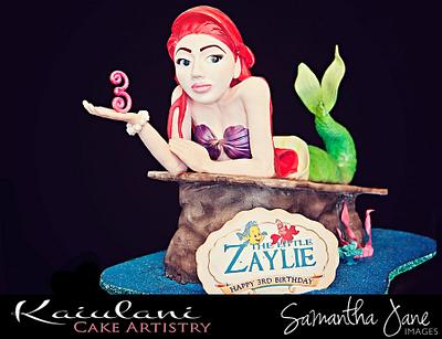 Zaylie's Little Mermaid - Cake by Kaiulani