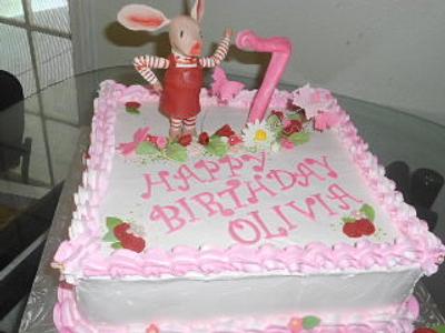 Olivia the Pig - Cake by Maria Cazarez Cakes and Sugar Art