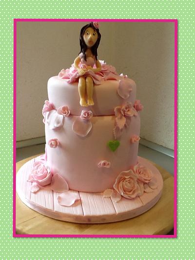 The pink lady - Cake by Cinta Barrera