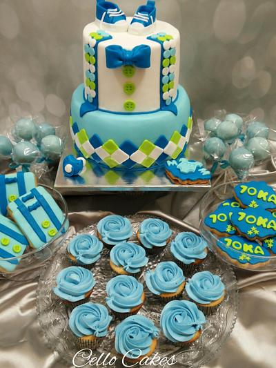 baby shower  - Cake by CelloCakes