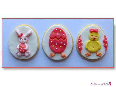 Easter cookies - Cake by Il Mondo di TeMa
