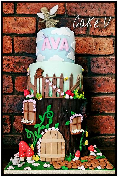 Fairy Cake - Cake by Veronica - @cakeuvee 