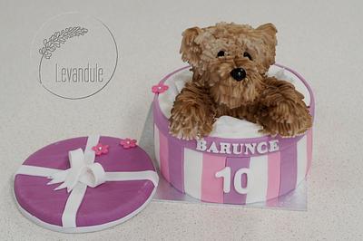 Dog cake for kids - Cake by Levandule cakes