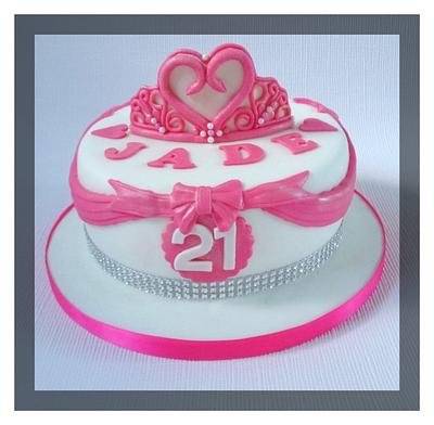 Pink princess  - Cake by inspiratacakes