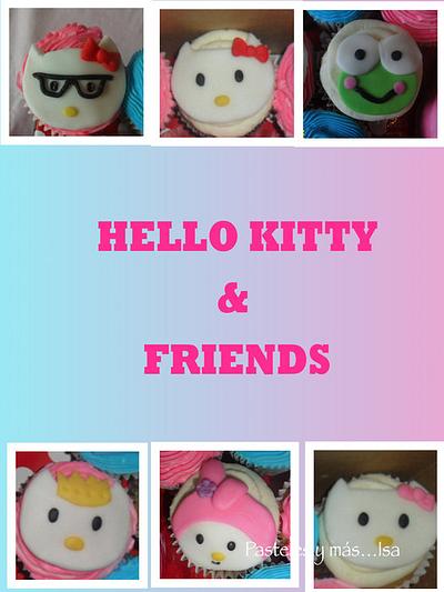 HELLO KITTY AND FRIENDS - Cake by Pastelesymás Isa