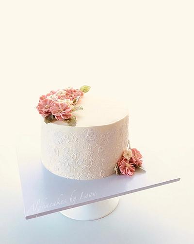 Wedding Anniversary Cake - Cake by AlphacakesbyLoan 