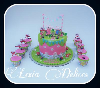 pegga The Pig Cake - Cake by Lexia Delices
