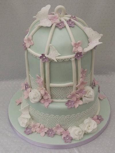 Birdcage Birthday Cake - Cake by JulieCraggs