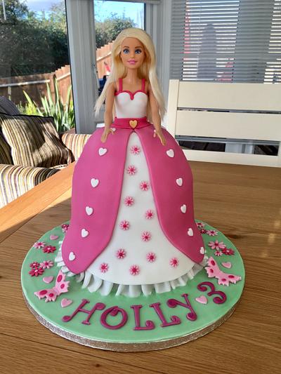 Barbie doll cake  - Cake by Jacky Hayes