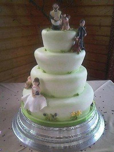 Wedding Cake 1 - Cake by BakesALot