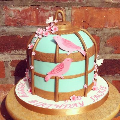 Birdcage cake - Cake by Netty