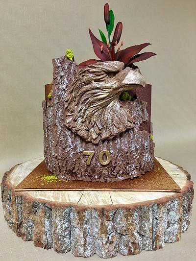 Eagle - Cake by Oksana Kliuiko