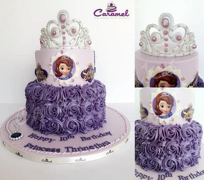 Princess Sofia Cake! - Cake by Caramel Doha