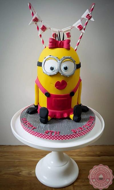 Betty the Minion Cake - Cake by Little Button Bakery