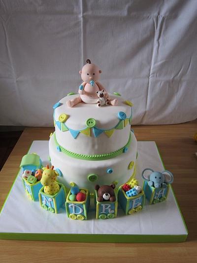 Christening cake - Cake by Roberta
