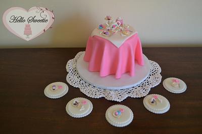 Havin' a tea party!  - Cake by Hello Sweetie Cakes by Margaret Camp