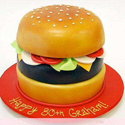 Burger Cake for Burger Lovers - Cake by Yummycake