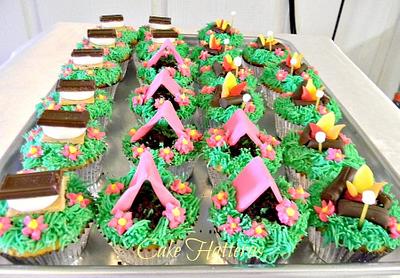 Camp Out Cupcakes - Cake by Donna Tokazowski- Cake Hatteras, Martinsburg WV