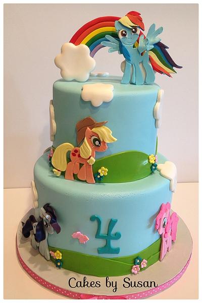 My Little Pony  - Cake by Skmaestas
