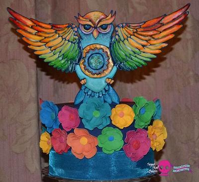 Owl! - Cake by The Little Silver Biscuit Company