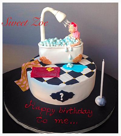 Happy birthday to me Cake - Cake by Dimitra Mylona - Sweet Zoe Cakes