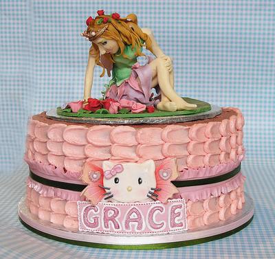Fairy-Princess Cake - Cake by Tamzin Tracey