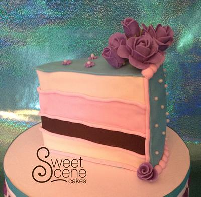 Big Slice of Thank You! - Cake by Sweet Scene Cakes