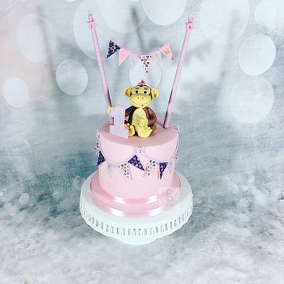 First Birthday  - Cake by ER Torten