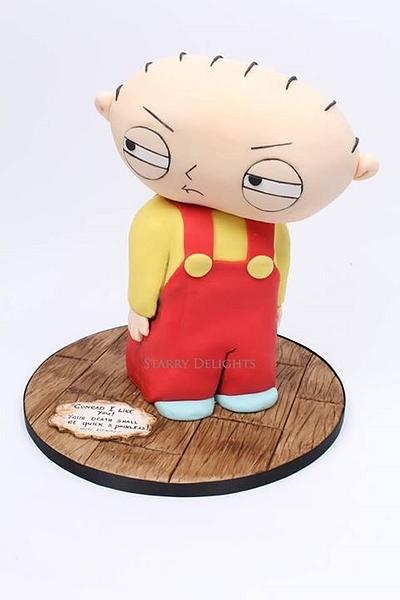 Stewie Family Guy Cake - Cake by Starry Delights