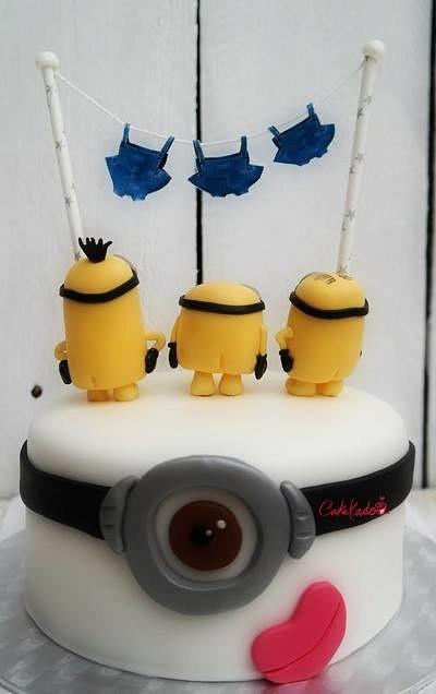 Minion The Movie cake - Cake by Cakekado