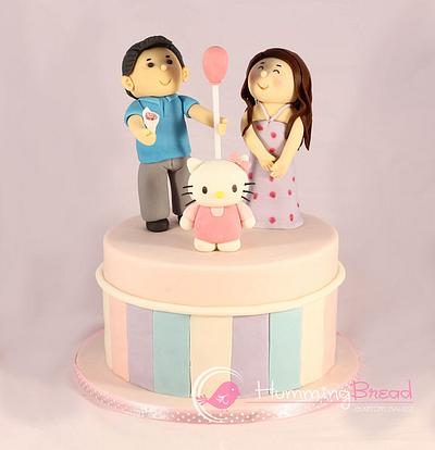 Hello Kitty - Cake by HummingBread