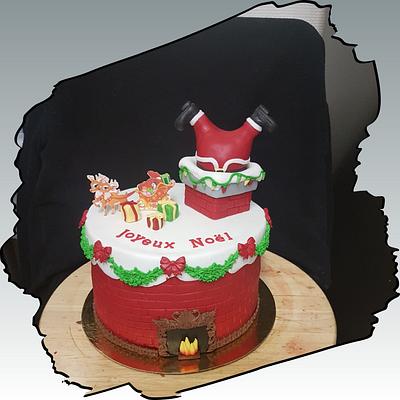 Christmas cake  - Cake by Ofmia 