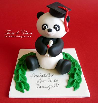 Panda Topper - Cake by Clara